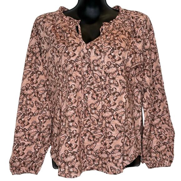 Mason & Belle Butterfly Print Blouse - Medium - Picture 1 of 5